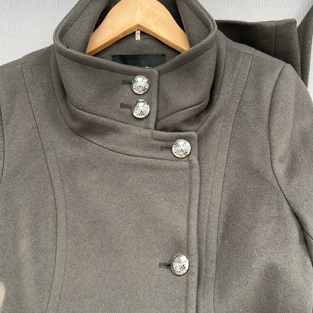 Tahari Loro Piana Italy Wool Coat Size 10 - Picture 6 of 17